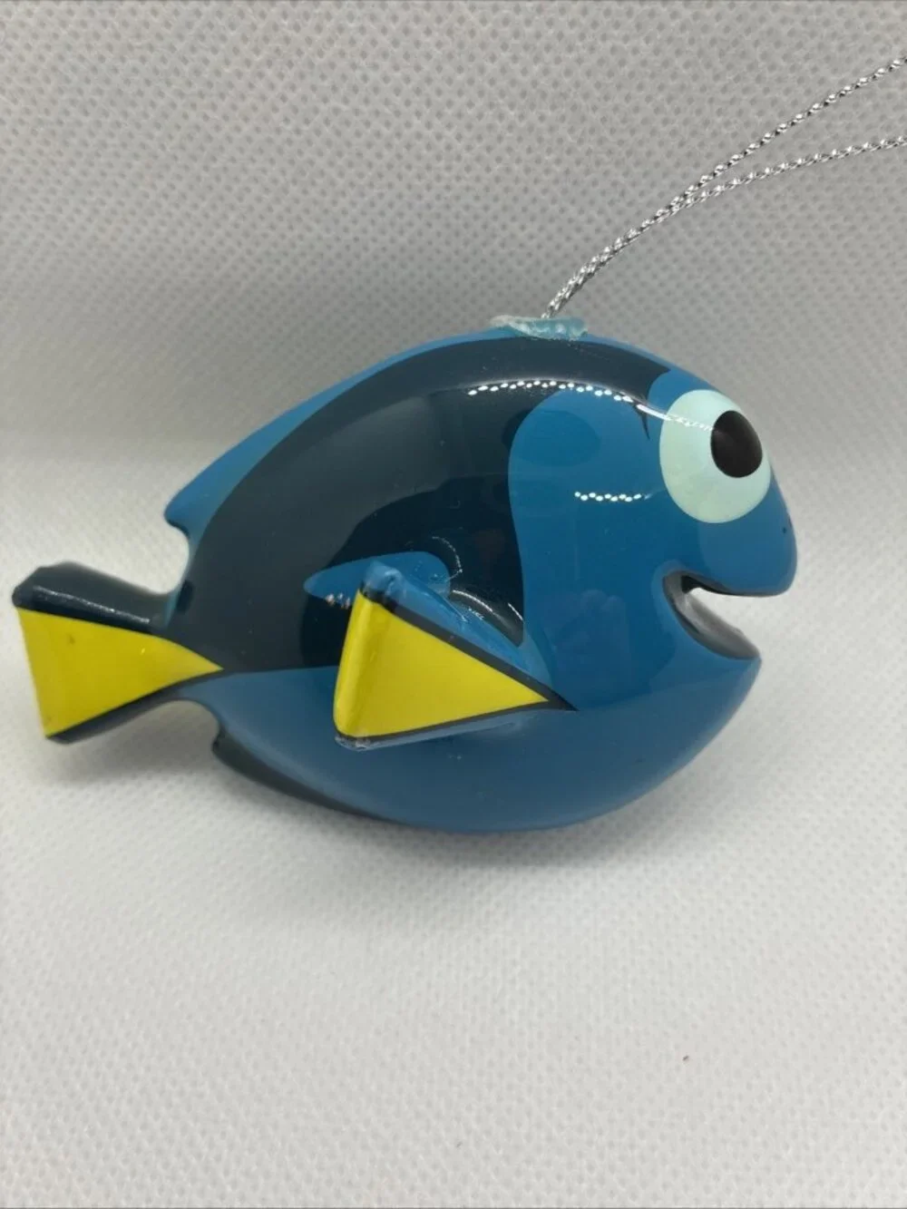Disney Pixar Finding Nemo Dory Fish Christmas Tree Ornament Blue Yellow Plastic